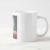 Het Afbeelding van een jonge albino Grote Koffiekop (Rechts)