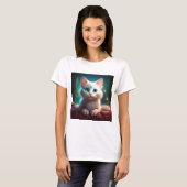 Het Afbeelding van een jonge albino T-shirt (Voorkant volledig)