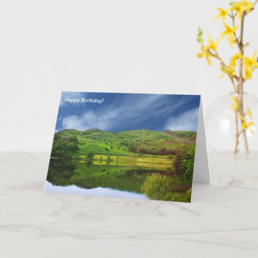 Het afbeelding van het District van het meer voor Kaart (Gele Bloem)