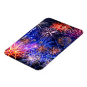 Het afbeelding van het vuurwerk voor de Magnet van Magneet (Linkerzijde)