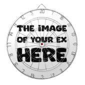 Het afbeelding van je EX hier Dartbord (Voorkant)
