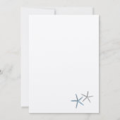 Het afbrokkelen van de sterren Names Wedding Uitno Kaart (Achterkant)