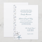 Het afbrokkelen van de sterren Names Wedding Uitno Kaart (Voorkant / Achterkant)