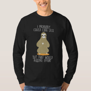 Het afdekken minder zou inspanning de grove Meme S T-shirt