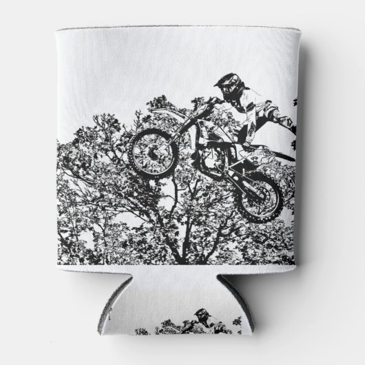 Het afdiepen van de luchtmacht - Freestyle Motocro Blikjeskoeler (Voorkant)