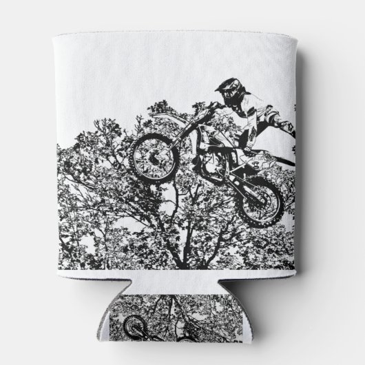 Het afdiepen van de luchtmacht - Freestyle Motocro Blikjeskoeler (Achterkant)