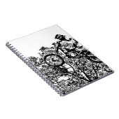 Het afdiepen van de luchtmacht - Freestyle Motocro Notitieboek (Rechterzijde)