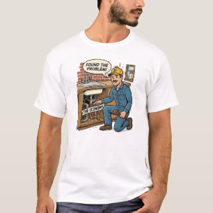 Het afkeuren van humor   Lollige T-shirt voor lood