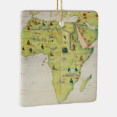 Het Afrikaanse continent Keramisch Ornament (Rechts)