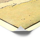 Het Afrikaanse 'Lion Children's Storybook Perfect' Perfect Poster (Hoek)