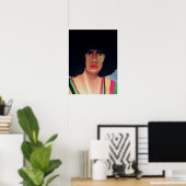 HET AFRO-poster Poster (Thuiskantoor)