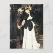 Het afscheid van James Tissot Briefkaart (Voorkant)