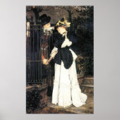 Het afscheid van James Tissot Poster (Voorkant)