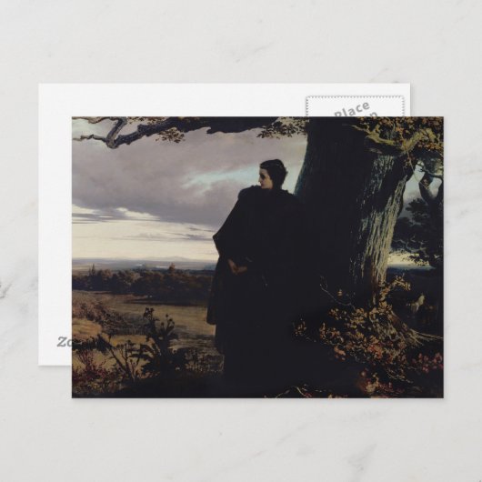 Het Afscheid van koningin Isabella aan Briefkaart (Voorkant / Achterkant)