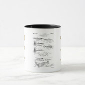 Het afschilderen in een Goede Vangst Vist Mok (Midden)