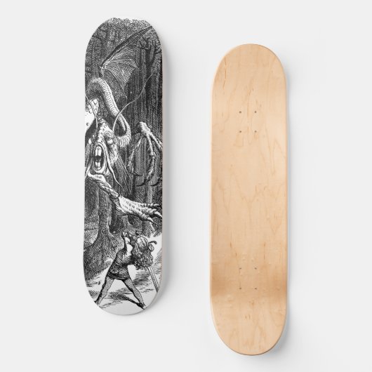 Het afspelen van de Jabberwock Persoonlijk Skateboard (Voorkant)