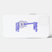 Het afspelen van gitaar is altijd een goed idee. B Case-Mate iPhone Case (Achterkant (horizontaal))