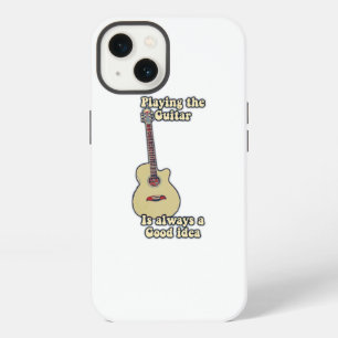 Het afspelen van gitaar is altijd een goed idee. iPhone 13 hoesje