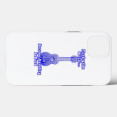 Het afspelen van gitaar omdat overlijden moeilijk Case-Mate iPhone case (Achterkant (horizontaal))