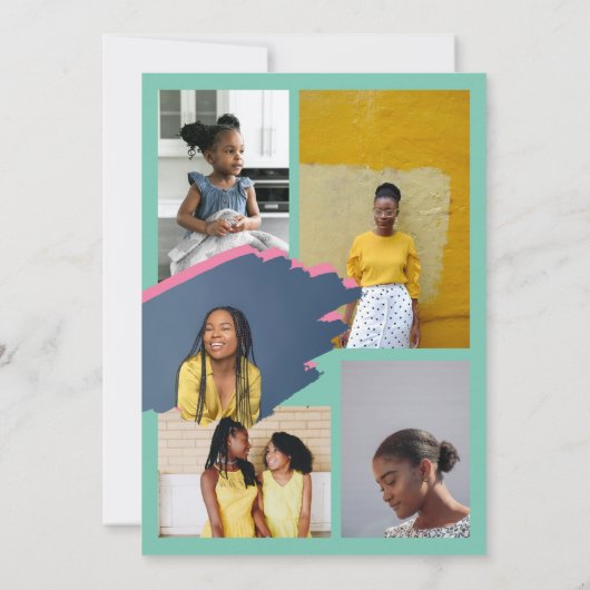 Het Afstudeerder Fun Trendy Afstuderen het Hoesje  Aankondiging (Achterkant)