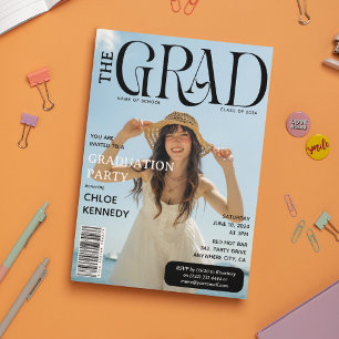 Het AFSTUDEERDER Hoesje Fotomagazine Graduation Pa Kaart