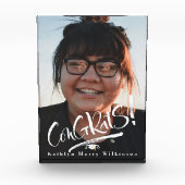 Het Afstudeerder Moderne Afstuderen van het Manusc Fotoblokken (Voorkant)