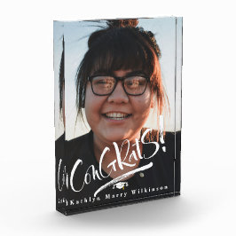 Het Afstudeerder Moderne Afstuderen van het Manusc Fotoblokken