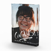 Het Afstudeerder Moderne Afstuderen van het Manusc Fotoblokken (Rechts)