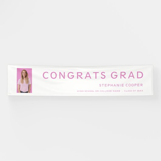 Het Afstudeerder van de Banner van het Afstuderen (Horizontaal)