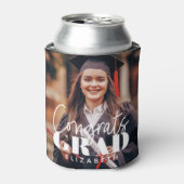 Het Afstudeerder van de Moderne Eenvoudige Foto va Blikjeskoeler (Blikje Voorkant)