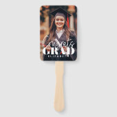 Het Afstudeerder van de Moderne Eenvoudige Foto va Handwaaier (Voorkant)