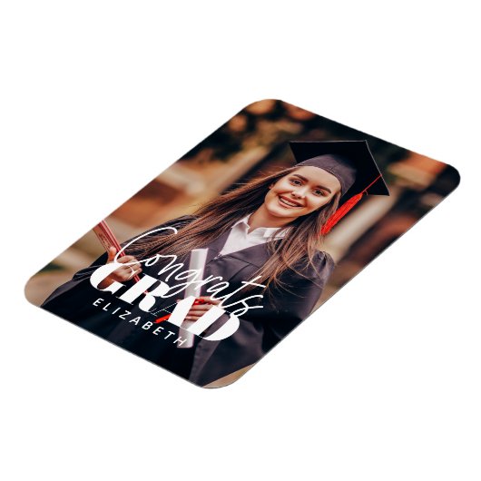 Het Afstudeerder van de Moderne Eenvoudige Foto va Magneet (Linkerzijde)