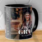 Het Afstudeerder van de Moderne Eenvoudige Foto va Mok