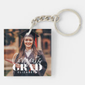 Het Afstudeerder van de Moderne Eenvoudige Foto va Sleutelhanger (Achterkant)