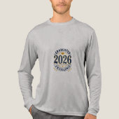Het afstudeerontwerp 2026 Tri-Blend shirt (Voorkant volledig)