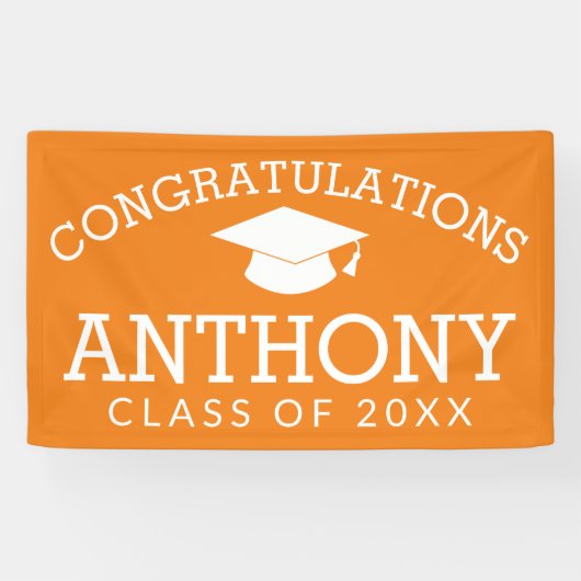 Het Afstuderen Afstuderen van de felicitatie KAN o Spandoek (Horizontaal)