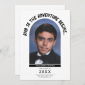 Het Afstuderen begint met de aankondiging (Voorkant / Achterkant)