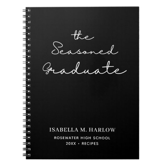 Het Afstuderen gepersonaliseerde recept Notitieboek (Voorkant)