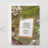 Het Afstuderen Groene avonturier personaliseren Kaart (Achterkant)