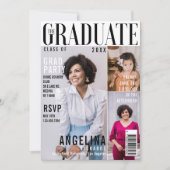 Het Afstuderen Hoesje van het Tijdschrift 3 Foto A Kaart (Voorkant)