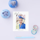 Het Afstuderen van de begroting Dank u Klasse van  Flyer (Enkel)