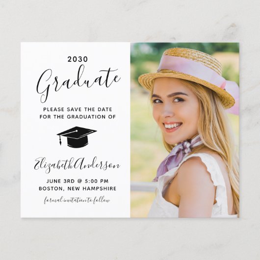 Het Afstuderen van de begroting sparen de Datum Be (Voorkant)