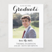 Het Afstuderen van de begroting sparen de Datum Mo (Voorkant)