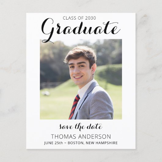 Het Afstuderen van de begroting sparen de Datum Mo (Voorkant)