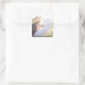 Het Afstuderen van de Congratie van het manuscript Vierkante Sticker (Tas)