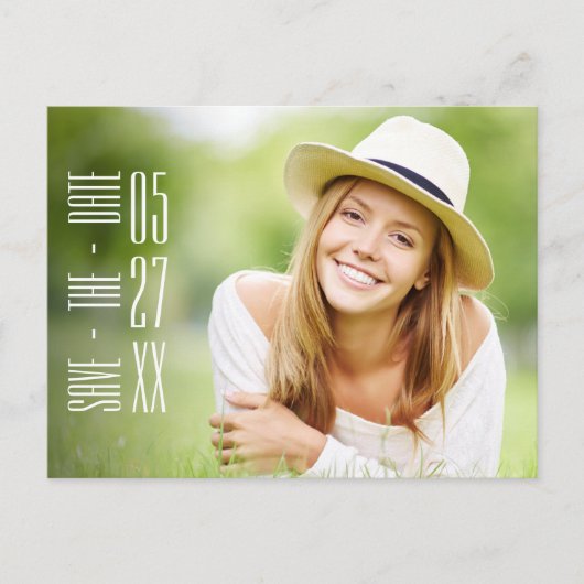 Het Afstuderen van de Foto van de Tekst van de Koe Briefkaart (Voorkant)