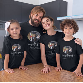 Het Afstuderen van de Foto van het Afstudeerder he T-shirt