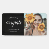 Het Afstuderen van de Foto van het Manuscript van Spandoek (Horizontaal)