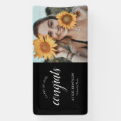 Het Afstuderen van de Foto van het Manuscript van Spandoek (Verticaal)