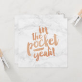 Het Afstuderen van de Kaart van de felicitatie exa (Voorkant / Achterkant in situ)